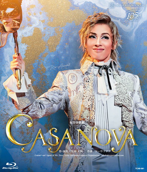宝塚歌劇花組公演ブルーレイ『CASANOVA』 TCAB-081
