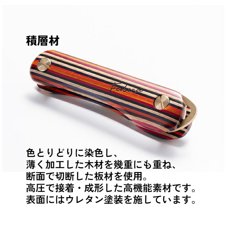【ふるさと納税】【FEDECA】キーオーガナイザー マルチカラー 001185 サムネイル2