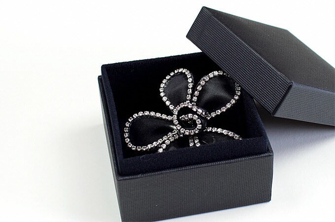 【ふるさと納税】ブラックキュートリーコサージュ サムネイル3