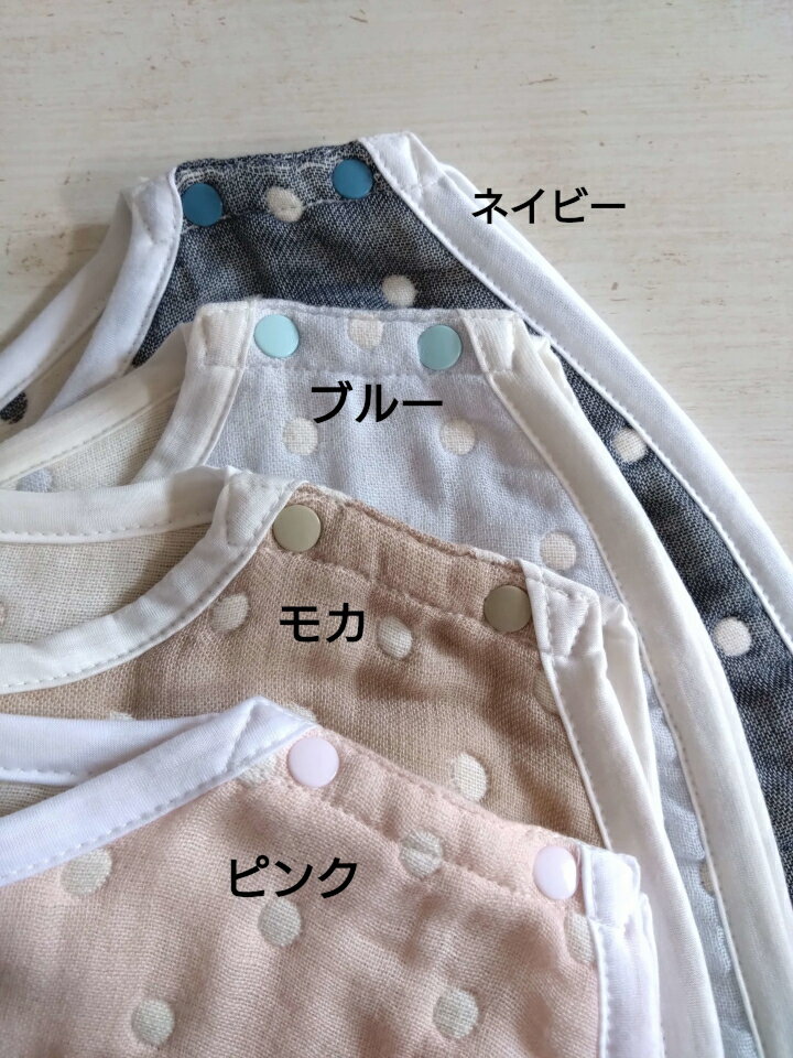 【ふるさと納税】ハンドメイドの国産6重織ガーゼのスリーパー サムネイル2