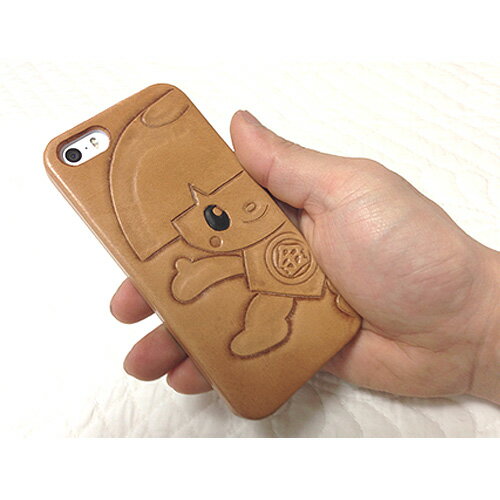 【ふるさと納税】本革 きんたくんiPhoneカバー No.044 ／ iPhoneカバー iPhone スマホカバー イニシャル刻印可 川西市キャラクター 送料無料 兵庫県 サムネイル2