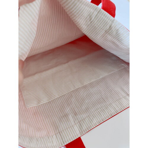 【ふるさと納税】寺田マユミデザイン ブングマワッペン付きトートバッグ（青）No.246 KWNA010 ／ 寺田マユミ トートバッグ バッグ トート バック ブングマ 手作り A4サイズ マチあり ポケット 送料無料 兵庫県 サムネイル3