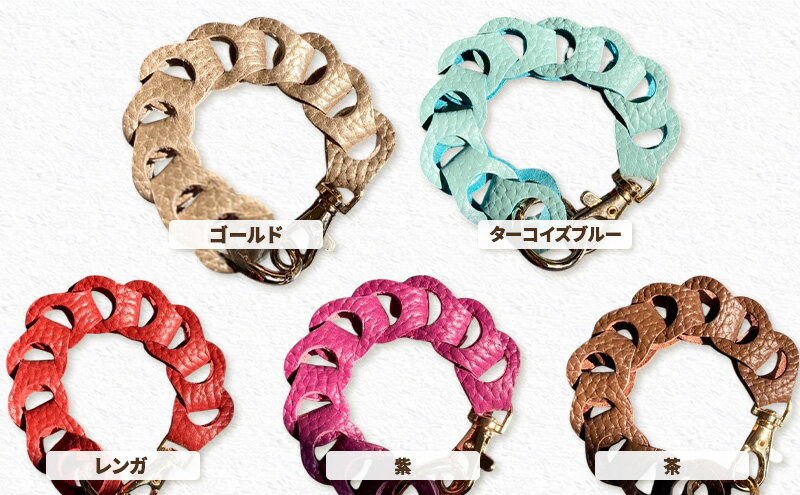 【ふるさと納税】wacca!キーチャーム【 国産本革 レザー 鍵 キーホルダー 小物 ファッション キーホルダー 】 サムネイル3