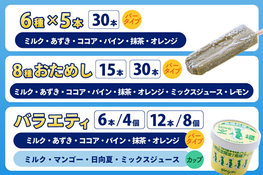 【ふるさと納税】 アイス 詰め合わせ 北極アイス 詰め合わせセット 選べる 内容量 [アークティック(北極) 兵庫県 三田市 3d28bae540022] アイスクリーム ミルク あずき 小豆 ココア パイン 抹茶 オレンジ みかん マンゴー 日向夏 ミックスジュース - 画像3