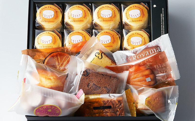 【ふるさと納税】 小山チーズ＋焼き菓子詰め合わせ エスコヤマ コヤマ スイーツ パティシエエスコヤマ ギフト 焼き菓子 チョコレート チーズケーキ スフレ 歳暮 歳暮 人気 おすすめ 送料無料 兵庫県 三田市[ 3d28bai150004 ] - 画像2