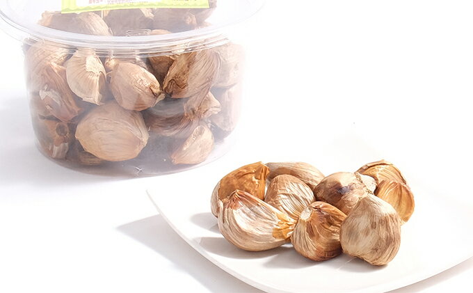 【ふるさと納税】黒にんにく 300g　兵庫県加西市特産　お取り寄せ ご当地 グルメ 特産 健康　熟成発酵　発酵食品　ニンニク 薬味 加工食品 - 画像2