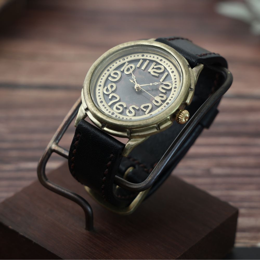 【ふるさと納税】ハンドメイド腕時計（クオーツ式）AB-GW331 手作り カスタム腕時計 個性的 一点物 アンティーク ギフト メンズ レディース ユニセックス　プレゼント サムネイル3