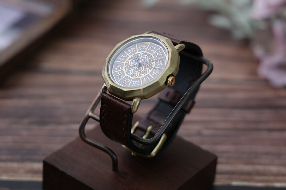 【ふるさと納税】ハンドメイド腕時計（クオーツ式）AB-DG721 | 兵庫県 丹波篠山市 手作り カスタム腕時計 個性的 一点物 アンティーク ギフト メンズ レディース ユニセックス　プレゼント サムネイル3