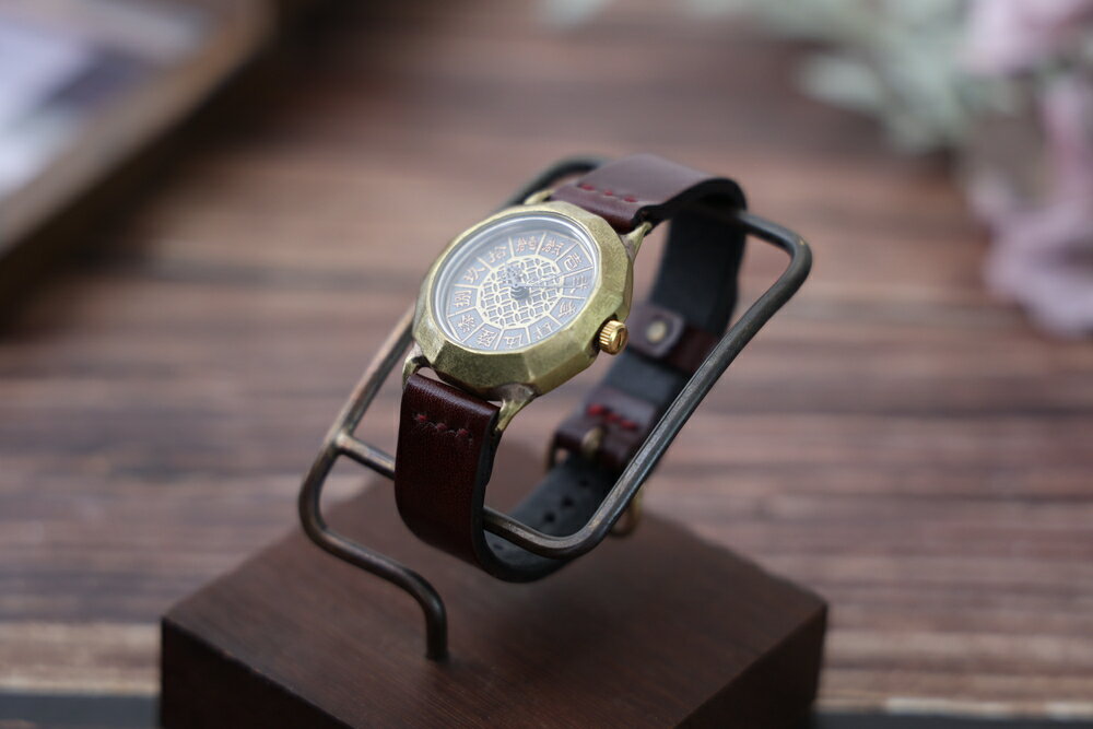 【ふるさと納税】ハンドメイド腕時計（クオーツ式）AB-DG723 | 兵庫県 丹波篠山市 手作り カスタム腕時計 個性的 一点物 アンティーク ギフト メンズ レディース ユニセックス　プレゼント サムネイル3