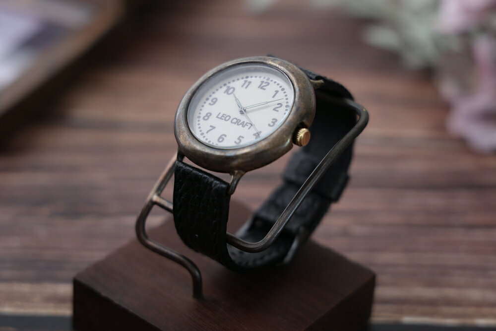 【ふるさと納税】ハンドメイド腕時計（クオーツ式）BS-DN171 | 兵庫県 丹波篠山市 手作り カスタム腕時計 個性的 一点物 アンティーク ギフト メンズ レディース ユニセックス　プレゼント サムネイル3