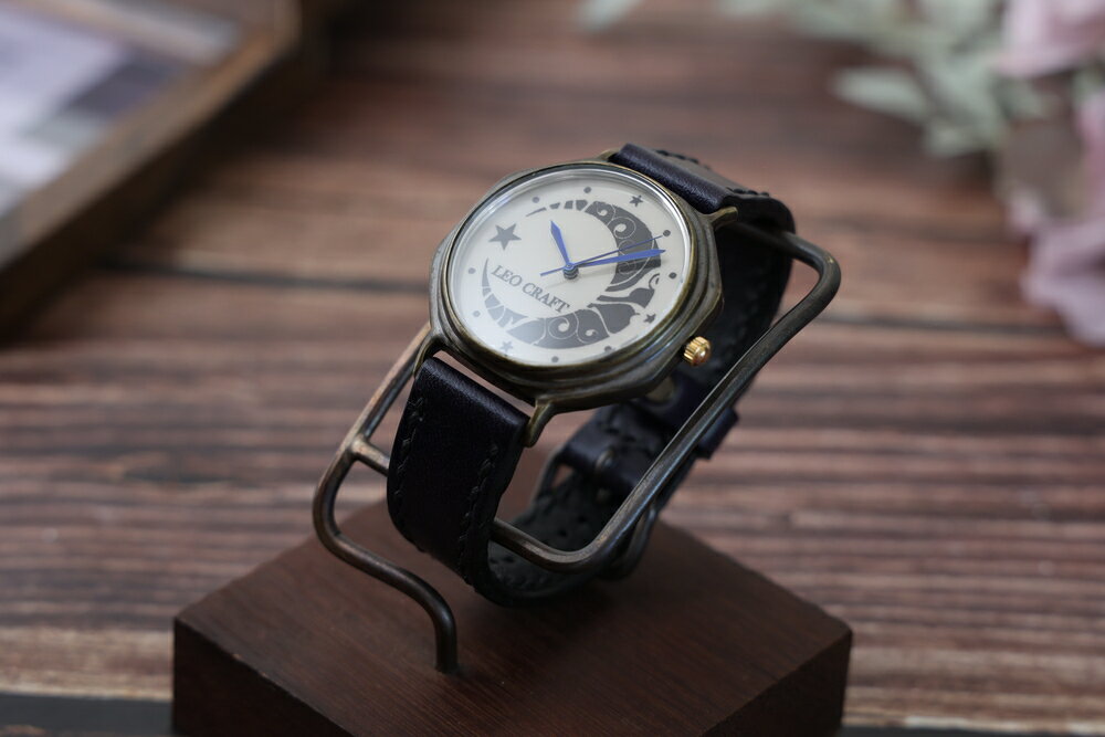 【ふるさと納税】ハンドメイド腕時計（クオーツ式）MS-OG221 | 兵庫県 丹波篠山市 手作り カスタム腕時計 個性的 一点物 アンティーク ギフト メンズ レディース ユニセックス　プレゼント サムネイル3