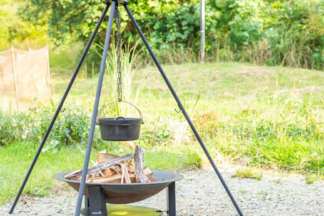 【ふるさと納税】【お一人様】tanoshic resort 西紀荘　丹波篠山の自然に癒される、星空グランピング1泊2食付き宿泊券 | 兵庫県 丹波篠山市 宿泊券 チケット グランピング バーベキュー バギー 1棟貸し アクティビティ体験 ゴルフ場 自然 非日常 - 画像3