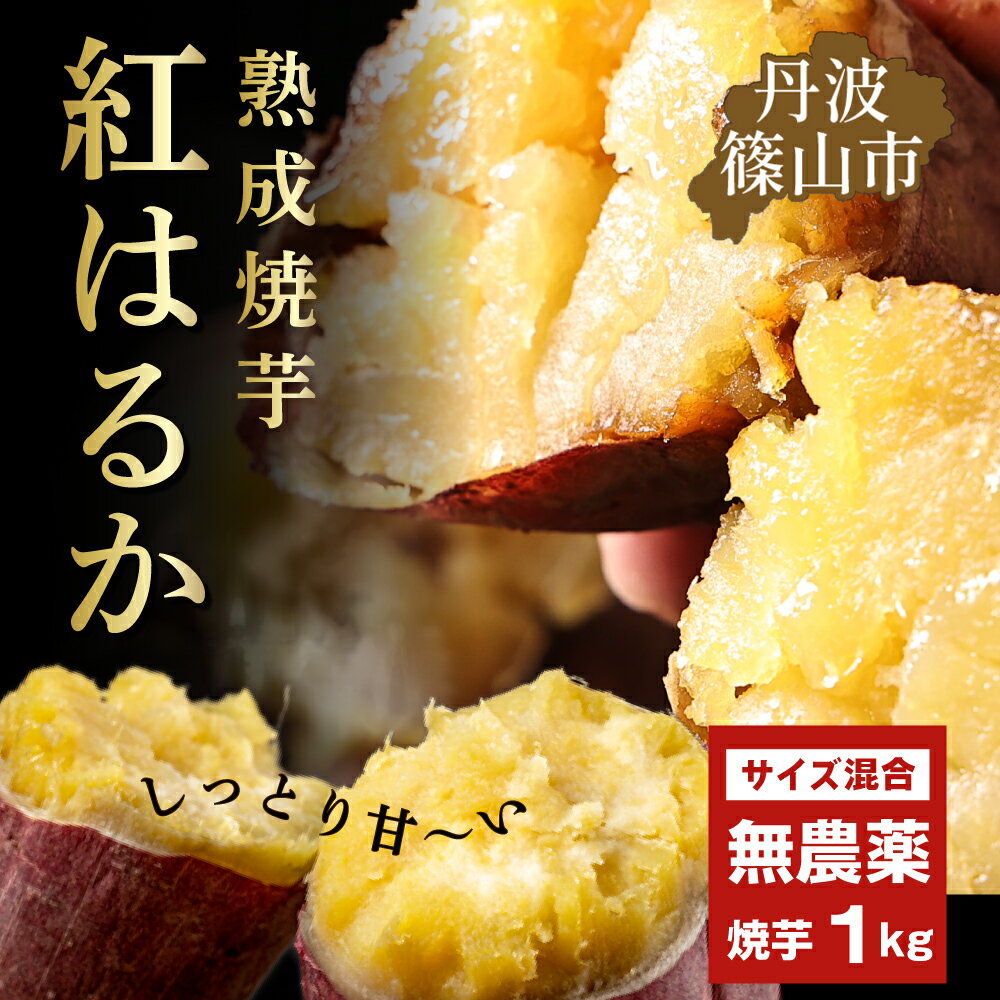 焼き芋　壺焼き　紅はるか 訳あり 規格外 500g×2袋 1kg | 兵庫県 丹波篠山市 さつまいも サツマイモ さつま芋 甘い 焼き芋 焼芋 焼いも おいしい 美味しい ねっとり 食物繊維 美容 スイーツ 国産