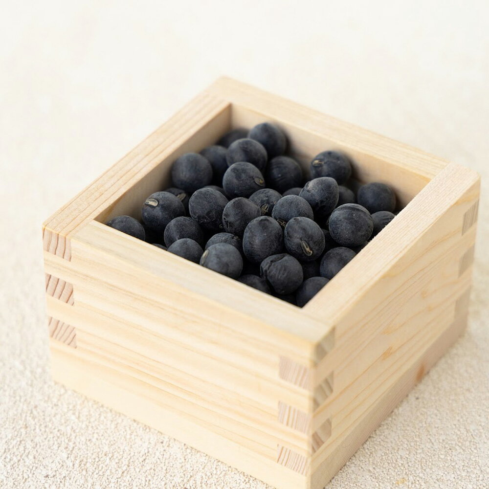 【ふるさと納税】〈令和7年産〉丹波篠山産黒大豆 黒豆 大サイズ 600g(300g×2) 兵庫県 丹波篠山市 乾物 黒豆 丹波黒 おせち用 煮豆 グルメ 高級 ブランド - 画像2