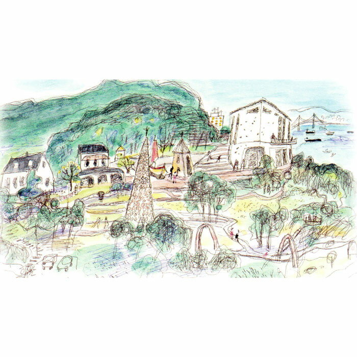 アート山大石可久也美術館利用券セット（3,000円分） 淡路島 観光 体験