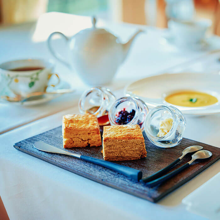 【ふるさと納税】オーベルジュ フレンチの森 The Afrernoon Teaお食事券(2名様ペア利用チケット)　淡路島 観光 ペアチケット サムネイル3