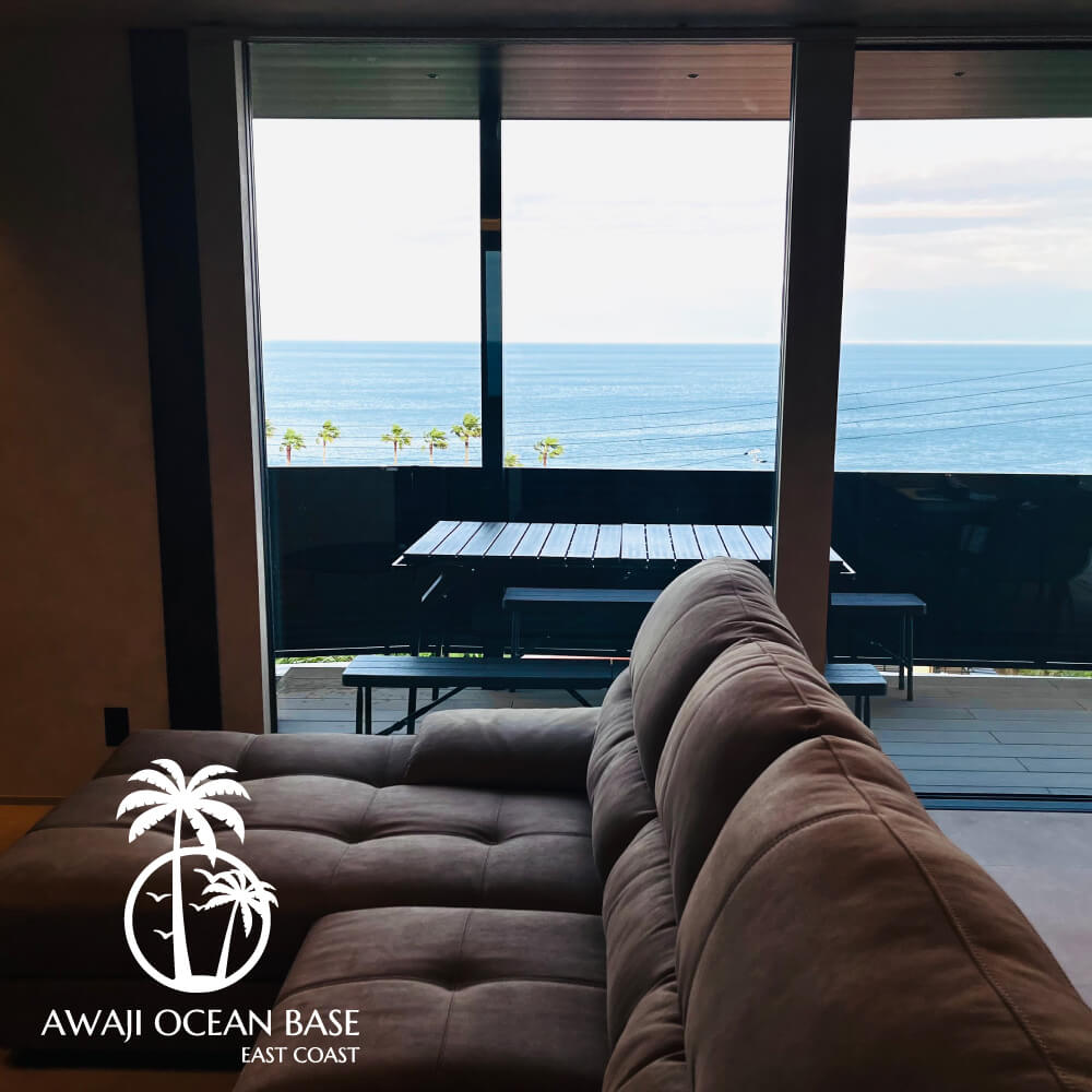 AWAJI OCEAN BASE EAST COAST　グループ宿泊券（最大4名様)　貸切 淡路島 クーポン