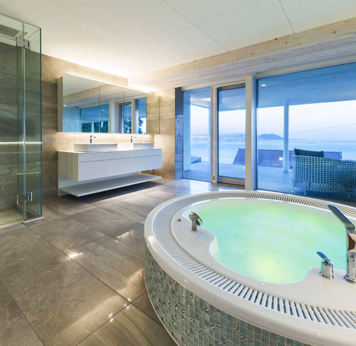 【ふるさと納税】CORAL SUITE VILLA awaji 一日一組限定 別荘一棟貸切プラン【限定日なし・土日祝可】　宿泊券 淡路島 貸別荘 サムネイル2