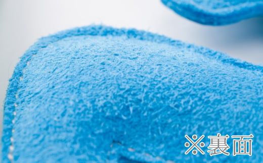 【ふるさと納税】AN19 鹿革コレクション【露草】マスコットチャーム　【 鹿革 革製品 マスコット チャーム キーホルダー スマホ拭き 露草 つゆ草 青 ブルー 水色 】 サムネイル3