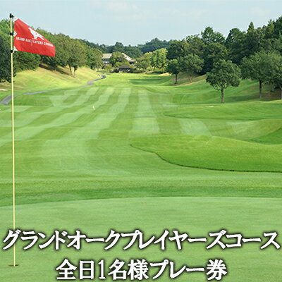 グランドオーク プレイヤーズコース 全日 1名様 プレー券 [ ゴルフ 加東市 兵庫県 関西 ゴルフ場 ] ゴルフ場利用権