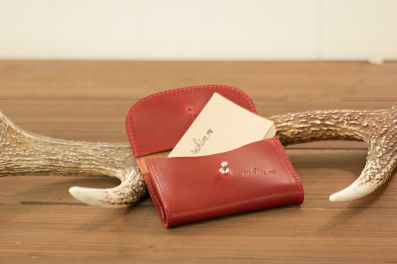 【ふるさと納税】名刺入れ 本革 日本製 姫路レザー レザー 革製品 高級 ビジネス Bliss ピット鞣し メンズ レディース ファッション WH-07　ファッション・雑貨・日用品・ファッション小物 サムネイル3