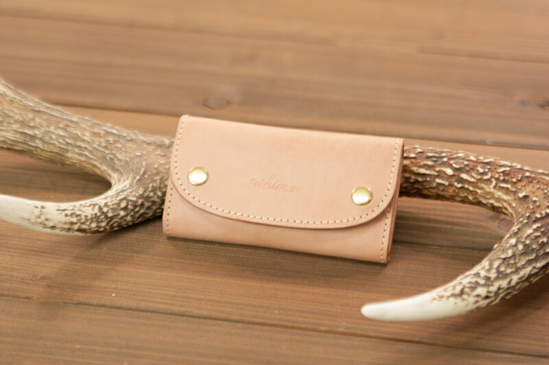 【ふるさと納税】キーケース 本革 日本製 姫路レザー レザー 革製品 高級 Bliss ピット鞣し メンズ レディース ファッション WH-08　ファッション・雑貨・日用品・ファッション小物 サムネイル2