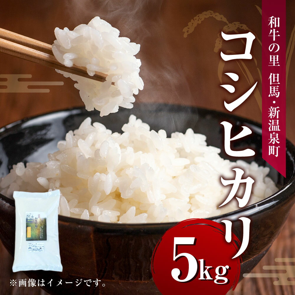 【ふるさと納税】和牛の里-但馬・新温泉町 コシヒカリ 精米 5kg 1袋 米 お米 ご飯 精米 白米 おこめ コメ こしひかり 国産 5キロ 兵庫県 新温泉町 送料無料 - 画像2
