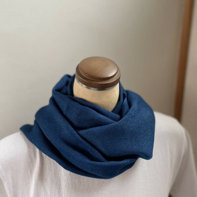 【ふるさと納税】藍染めストール　aiiro【1528684】 サムネイル2