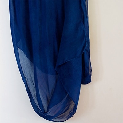 【ふるさと納税】藍染めストール　KOIAI 【1087441】 サムネイル2