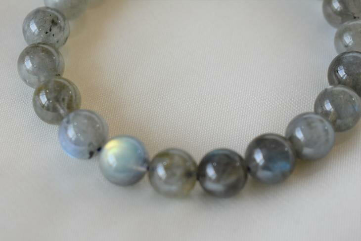 【ふるさと納税】ラブラドライトのブレスレット　アクセサリー　ブレスレット　パワーストーン サムネイル2