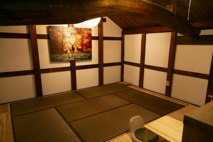 【ふるさと納税】農家のオーベルジュ　こもれび　町家で2名様ご宿泊券（一泊二食付き） 奈良県 橿原市 今井町≪宿泊クーポン クーポン券 お泊り おとまり 無農薬野菜 食事 非日常 蔵 個室 ギフト 誕生日 記念日≫ サムネイル2