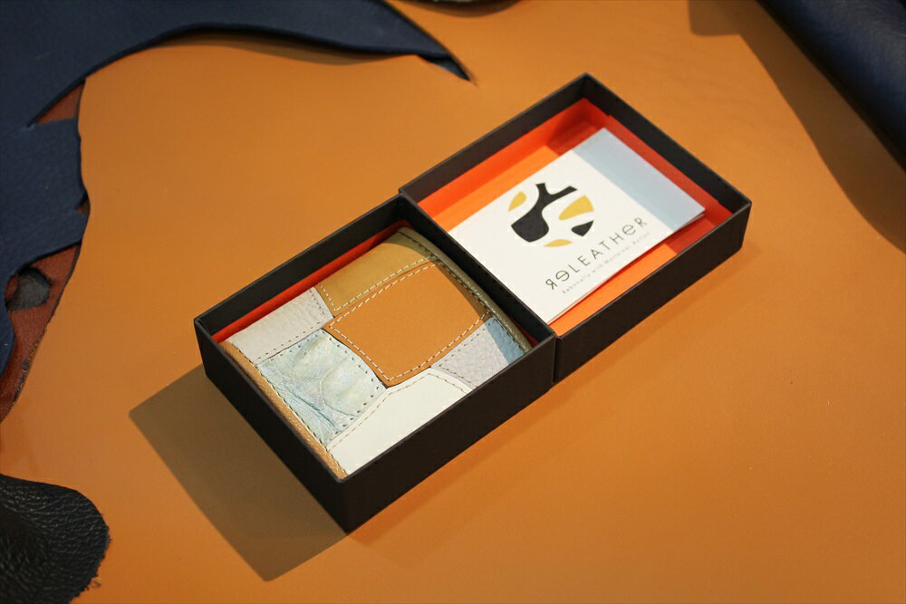 【ふるさと納税】ReLEATHeR (リレザー) コインケース(パッチワーク) [1960-1962] サムネイル2