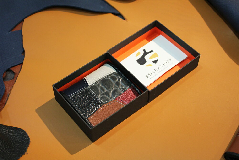 【ふるさと納税】ReLEATHeR (リレザー) コインケース(パッチワーク) [1960-1962] サムネイル3