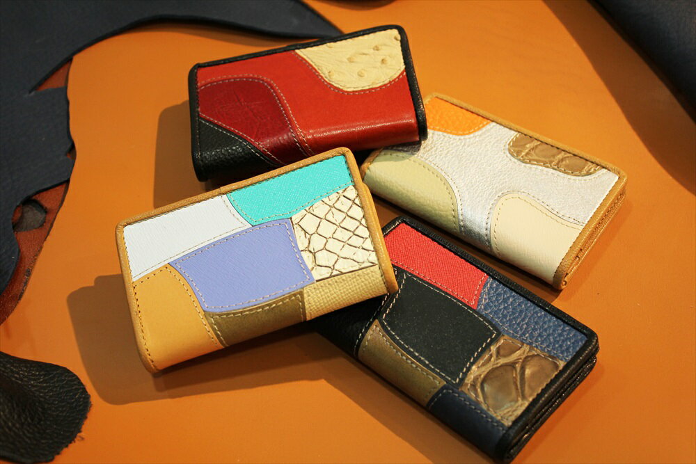 ReLEATHeR（リレザー）名刺入れ（パッチワーク） [2031-2033]