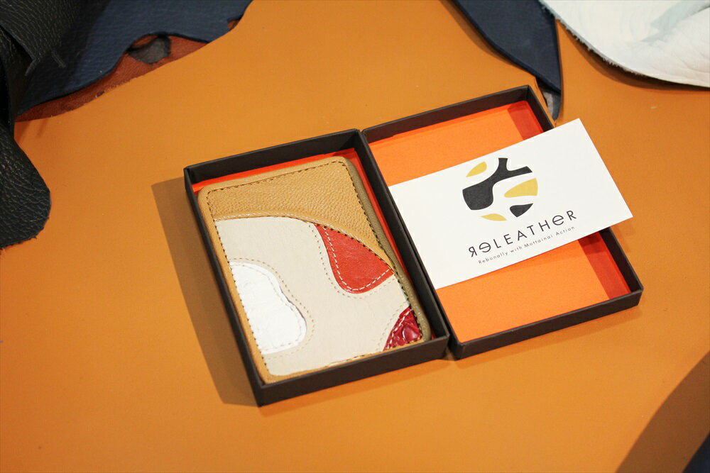 【ふるさと納税】ReLEATHeR(リレザー) パスケース ＜マーブル＞ [2132-2134] サムネイル2