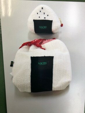 さをり織り おにぎりセット / ポーチ 巾着袋 雑貨