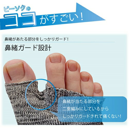 【ふるさと納税】ビーソク　5色組 ／ 日本製 フリーサイズ 靴下 ソックス レディース　メンズ トゥーレス 5本指 指なし サンダル ビーチ げんべい商店 三笠 コラボ ふるさと納税 奈良県 葛城市 サムネイル2