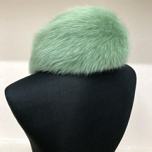 【ふるさと納税】イタリア染め　ファー　マフラー　シャドー　フォックス　フォレストグリーン／西本毛皮商店　豪華　毛皮　リアルファー　綺麗目　上品　お洒落　ファッション サムネイル3