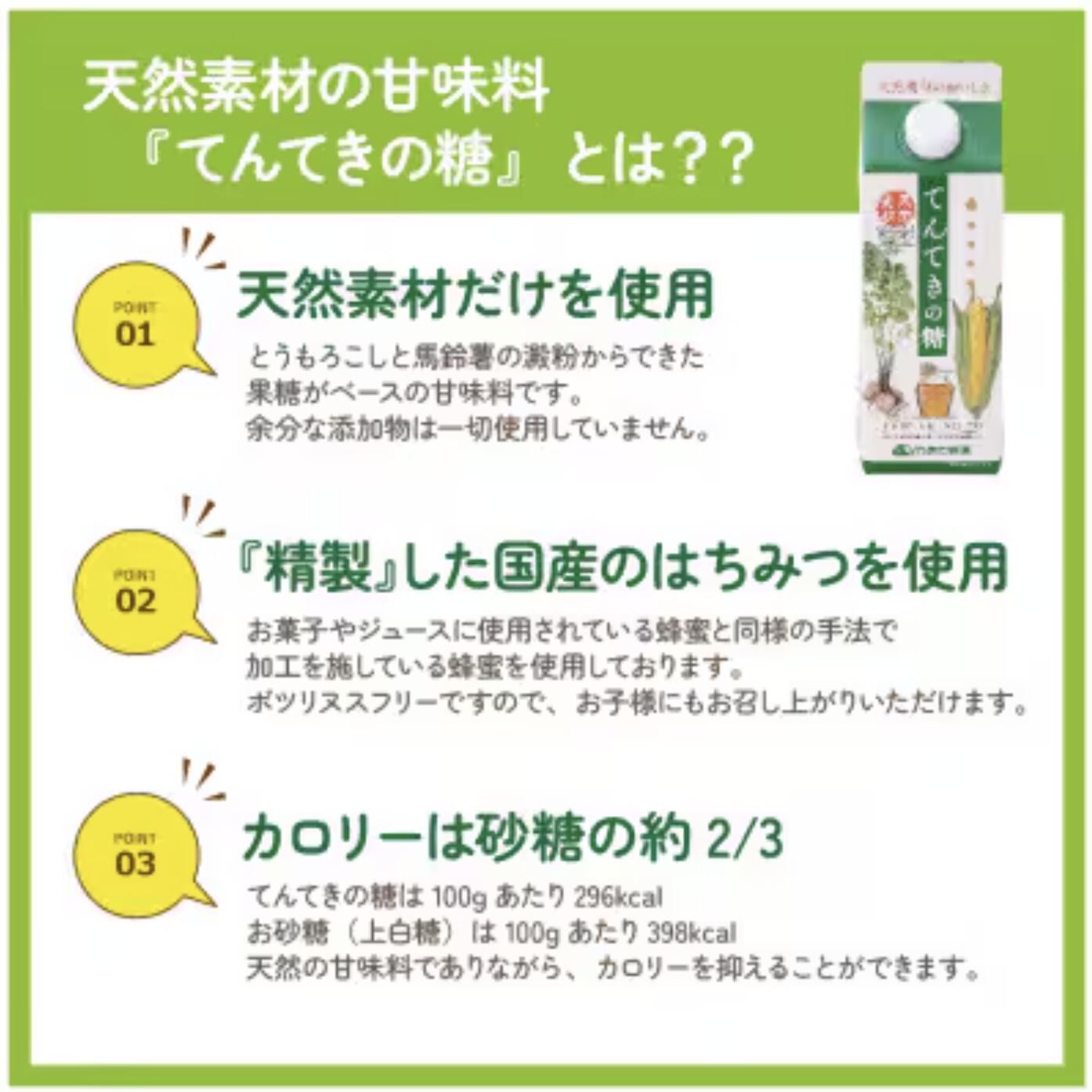 【ふるさと納税】てんてきの糖500g×12本 サムネイル3