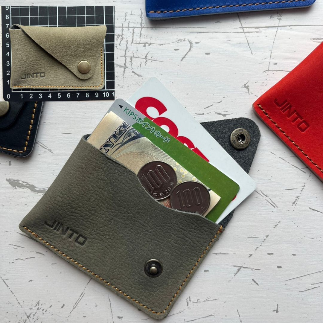 【ふるさと納税】Mini ウォレット JINTO 野球 グローブ 革 革小物 ミニ 財布 小銭 入れ コインケース サムネイル2