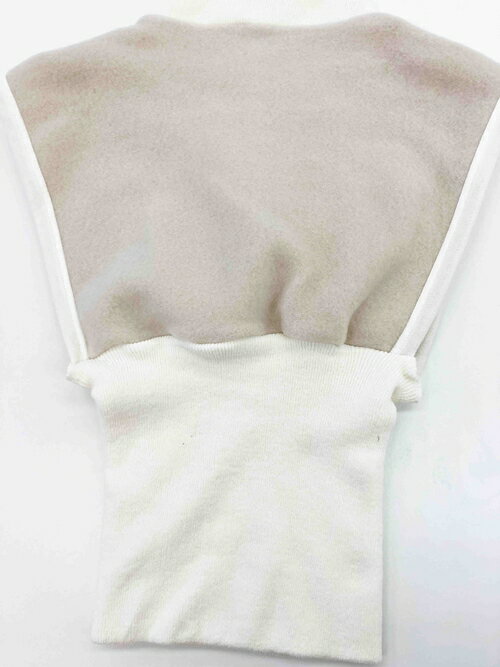 【ふるさと納税】腹巻付ベスト 虹と雲 （サイズ100～130） ／ まちづくり観光振興機構 キッズ 子供 防寒 冷え対策 奈良県 田原本町 サムネイル2