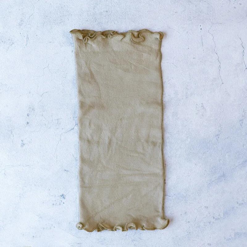 【ふるさと納税】シルク泥染めはらまき 草木染め panfree ミロバラン（ベージュ） ／ まちづくり観光振興機構 腹巻き はらまき レディース シルク メンズ ネックウォーマー 冷え防止 奈良県 田原本町 サムネイル2