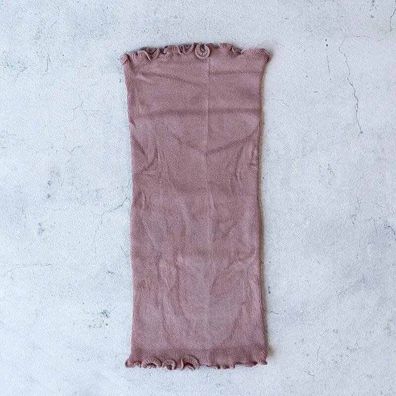 【ふるさと納税】シルク泥染めはらまき 草木染め panfree インドアカネ（ピンク） ／ まちづくり観光振興機構 腹巻き はらまき レディース シルク メンズ ネックウォーマー 冷え防止 奈良県 田原本町 サムネイル2