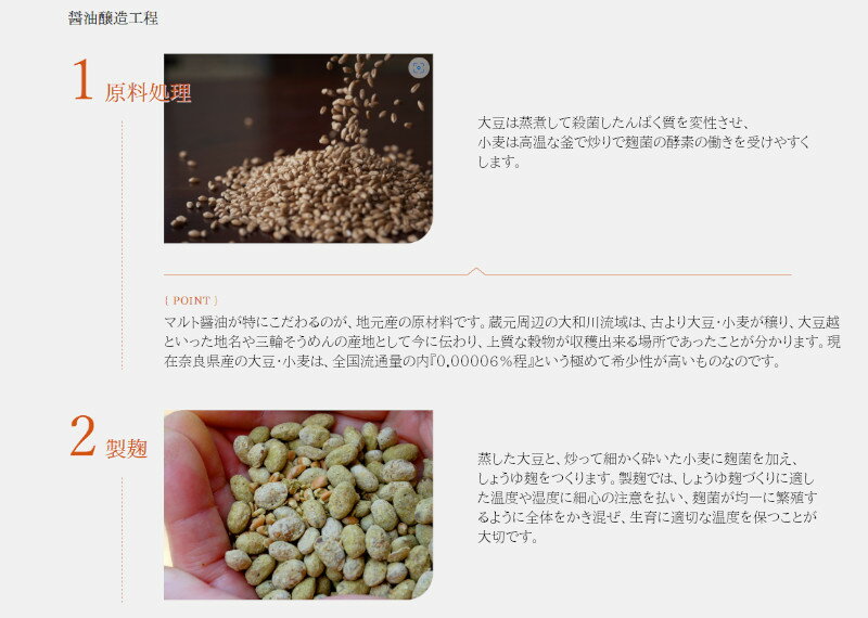 【ふるさと納税】（冷蔵） マルト醤油 大和一雫 三つ揃え ／ マルト 生揚げ もろみパウダー もろみ塩 調味料 奈良県 田原本町 サムネイル3