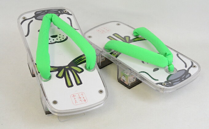 【ふるさと納税】雪丸クリア下駄 サムネイル3