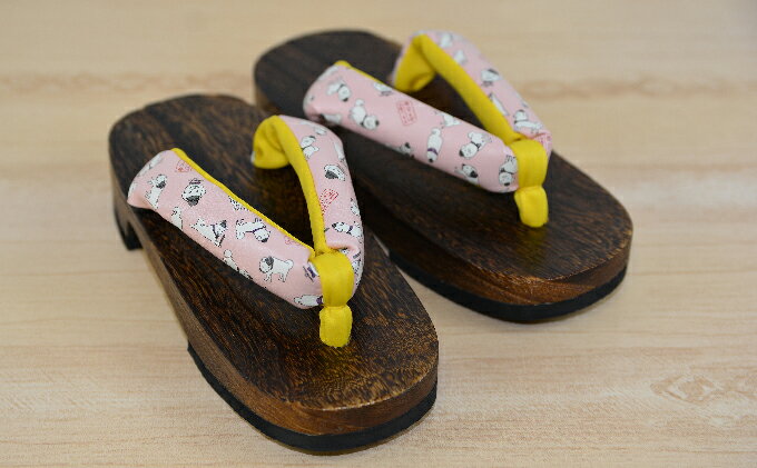 【ふるさと納税】雪丸下駄 子ども用 ピンク サムネイル2