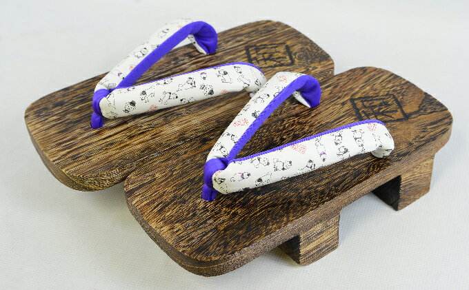 【ふるさと納税】雪丸紳士下駄（焼2枚歯）25～27cm サムネイル3