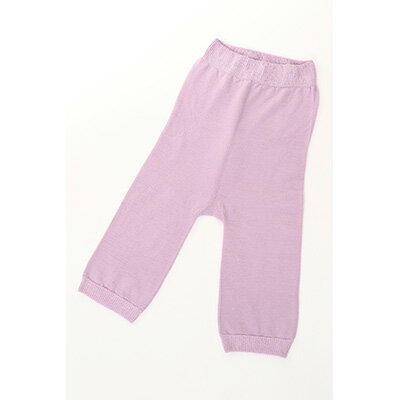 【ふるさと納税】（シウ5ラ1）お腹ぽかぽかシルクとウールの腹巻きパンツ・ラベンダー（5分丈） / 国産 日本製 奈良県 広陵町 ファッション インナー 天然繊維 温活 冷え取り 立体編み おしゃれ かわいい 暖かい 冷え性 女性 サムネイル3