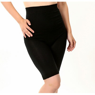 【ふるさと納税】（シウ5ブ1）お腹ぽかぽかシルクとウールの腹巻きパンツ・ブラック2枚セット（5分丈） / 国産 日本製 奈良県 広陵町 ファッション インナー 天然繊維 温活 立体編み おしゃれ かわいい 暖かい 冷え性 女性 女子 保温 サムネイル2