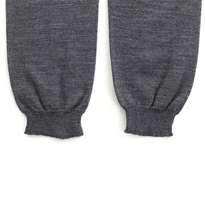 【ふるさと納税】（シウ10グ2）足首までしっかり包む。お腹ぽかぽかシルクとウールの腹巻きパンツ(10分丈)・グレー・2枚 / 国産 日本製 奈良県 広陵町 ファッション インナー 天然繊維 温活 冷え取り 立体編み おしゃれ 暖かい 女性 サムネイル3